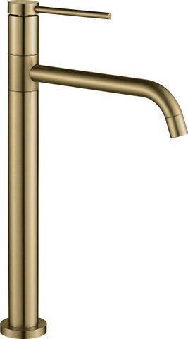 Змішувач для раковини VBI VELARO BRUSHED GOLD високий SUP-01-VBI-050301BG фото