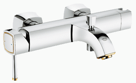 Змішувач для ванни GROHE GRANDERA, хром, настінний (37575) ANTEY-37575 фото