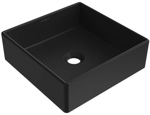 Умивальник (раковина) MEXEN GOYA BLACK MATT накладний SUP-01-MEX-22183585 фото