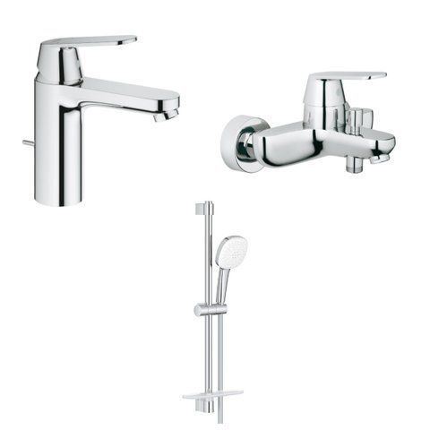 Набір змішувачів GROHE EUROSMART COSMOPOLITAN, хром, латунь ANTEY-100474 фото