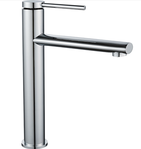 Змішувач для раковини (умивальника) REA OVAL CHROME хром високий SUP-01-REA-B6510 фото