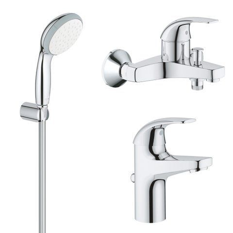 Набір змішувачів GROHE START, хром, латунь ANTEY-81573 фото