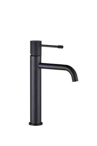 Змішувач для раковини VBI MILANO UNO BLACK високий SUP-01-VBI-050101BL-H01BL фото